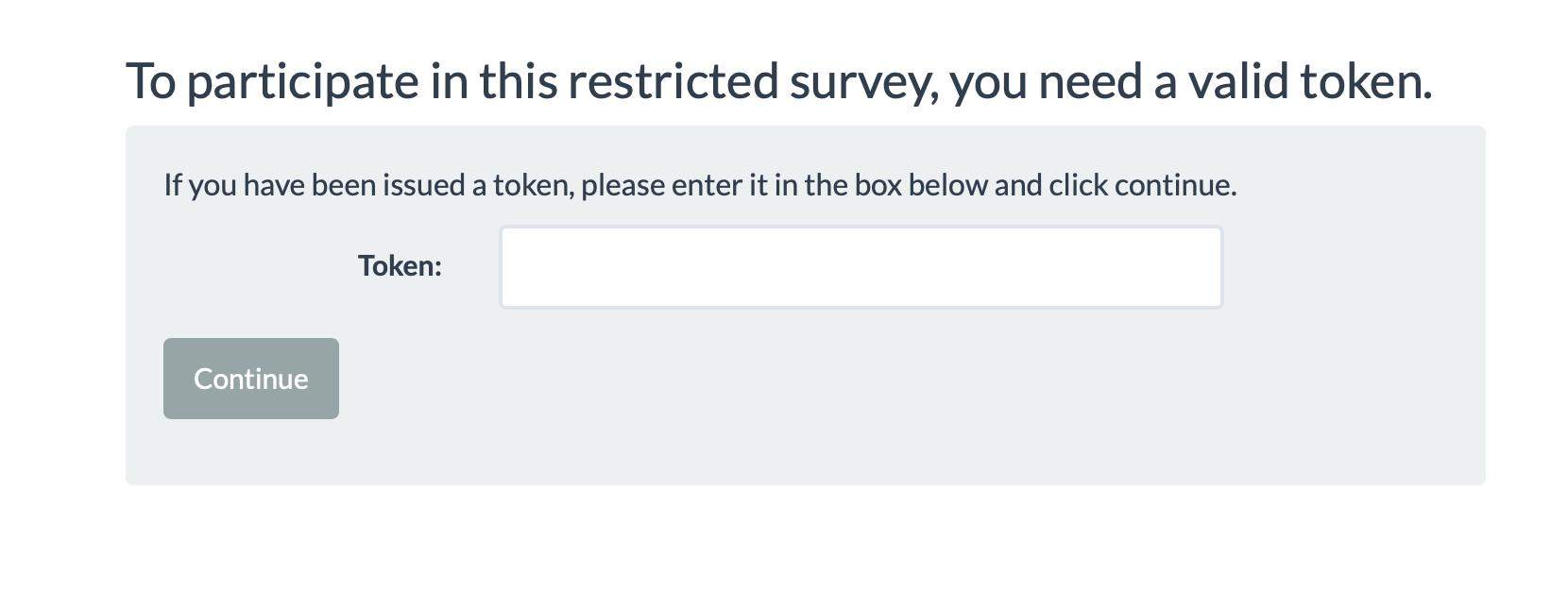 Token Page Custom Text - LimeSurvey forums