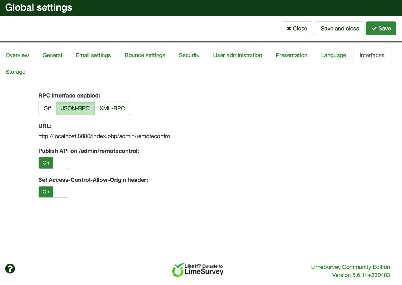 Limesurvey Rest API - LimeSurvey forums