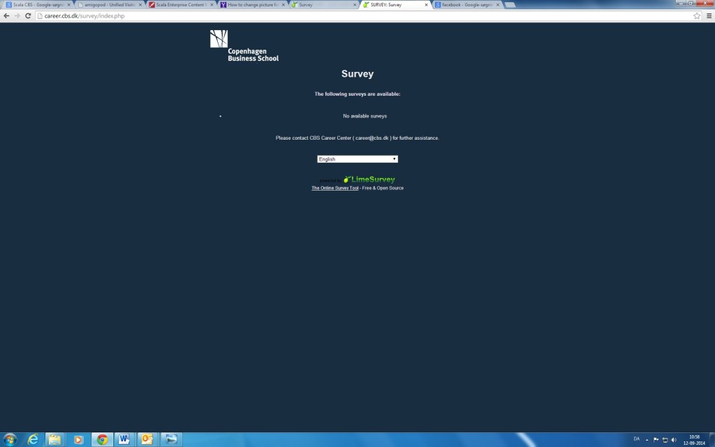 "Survey not available" - LimeSurvey forums