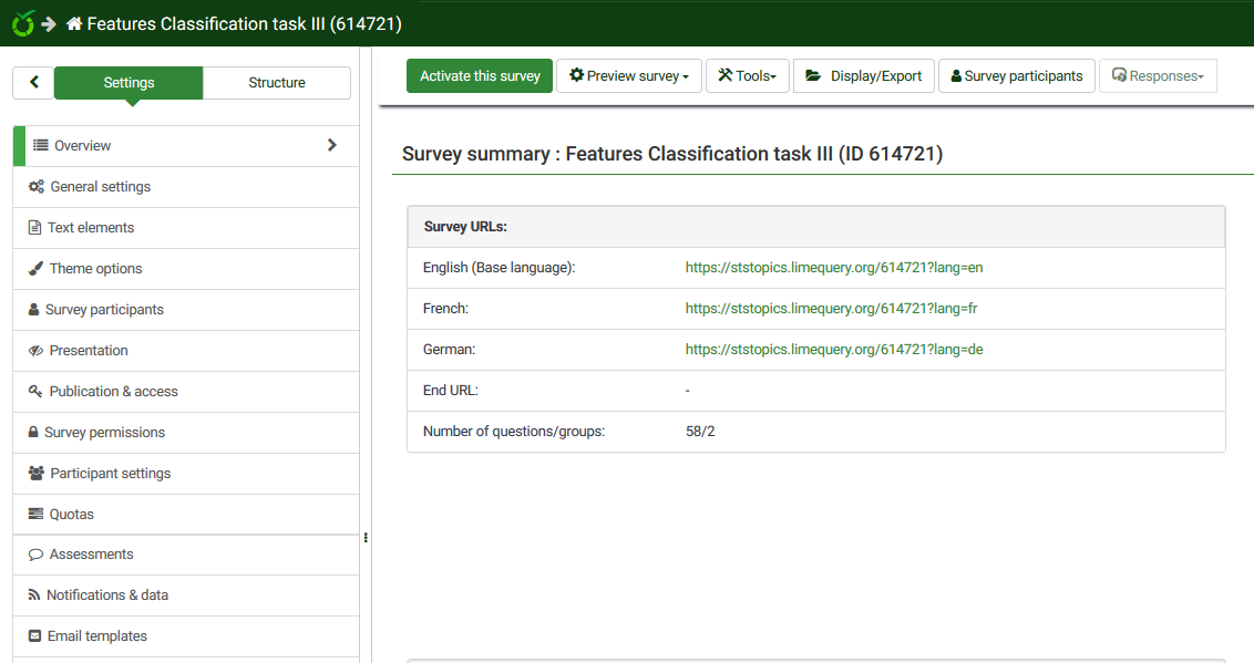 Survey Translations: Localize your survey in 30+ languages